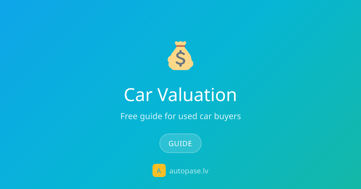 How to determine car value — used car price estimation | autopase.lv